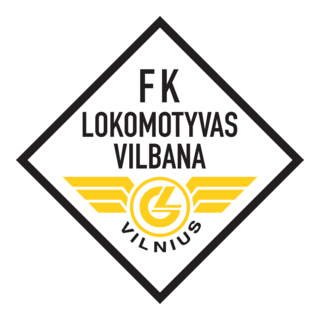 FK Lokomotyvas-Vilbana Vilnius (late 90's) Logo PNG Vector