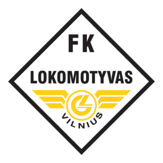 FK Lokomotyvas Vilnius (mid 90's) Logo PNG Vector