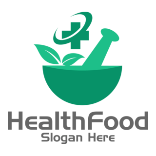Food Health Logo PNG Vector