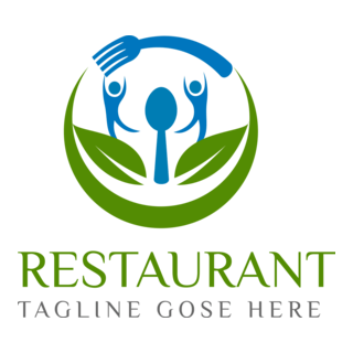 Food Service Business Logo PNG Vector