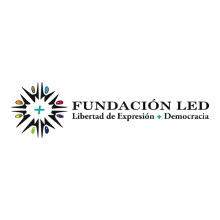 Fundación LED Libertad de Expresión + Democracia Logo PNG Vector