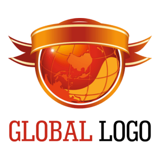 Global World Logo PNG Vector