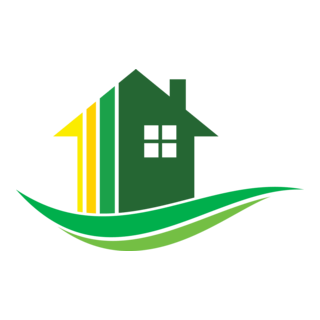 Greenhouse Construction Building Logo PNG Vector