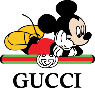 Gucci Mickey Mouse Logo PNG Vector