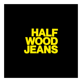 HALF WOOD JEANS Logo PNG Vector