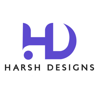 Harsh Designs Logo PNG Vector