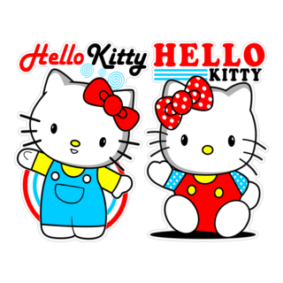 Hello Kitty Logo PNG Vector