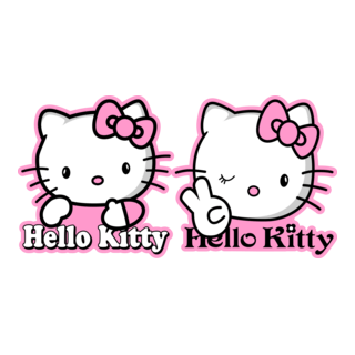 Hello Kitty Logo PNG Vector
