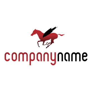 Horse Company Logo PNG Vector