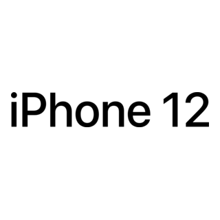 iPhone 12 Logo PNG Vector