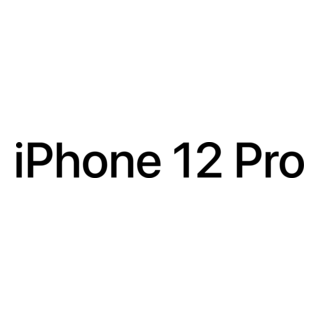 iPhone 12 Pro Logo PNG Vector