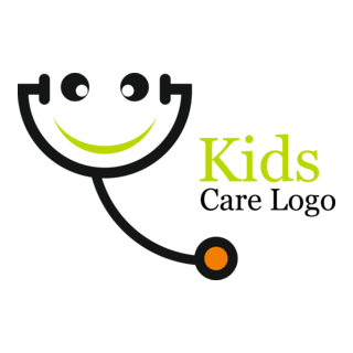 Kids Care Logo PNG Vector