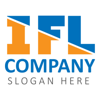 Letter IFL Logo PNG Vector