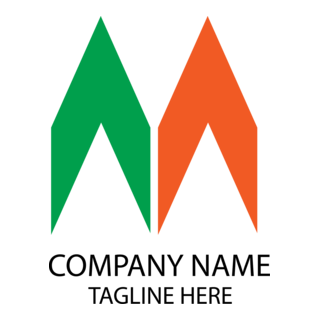 M Letter Company Logo PNG Vector