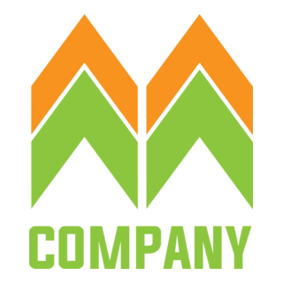 M Letter Logo PNG Vector