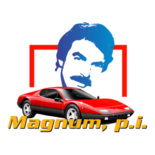Magnum P.I. (original 80's series) Logo PNG Vector