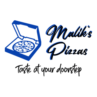 Maliks Pizzas Logo PNG Vector