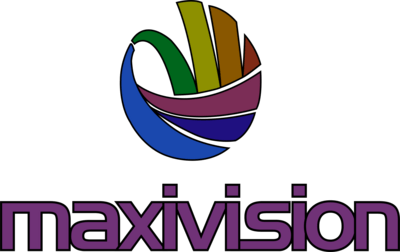 Maxivision vertical fondo blanco Logo PNG Vector