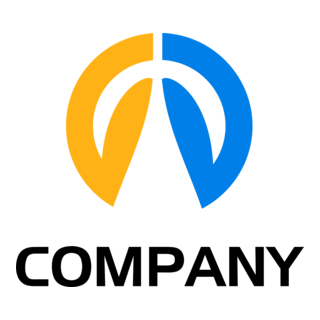 Minimal letter A Logo PNG Vector