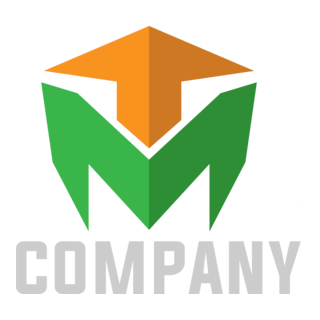 Modern letter M Logo PNG Vector