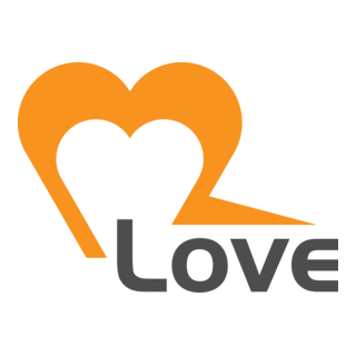 Modern Love Logo PNG Vector
