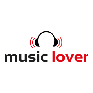 Music Lover Logo PNG Vector