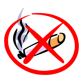 No Smoking Logo PNG Vector