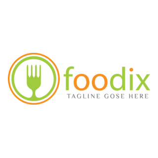 Online Food Business Logo PNG Vector
