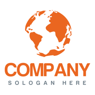 Orange World Company Logo PNG Vector