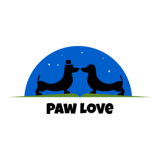 PAW LOVE Logo PNG Vector