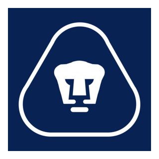 Pumas (azul y blanco) Logo PNG Vector