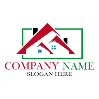 Real Estate Company Logo PNG Vector