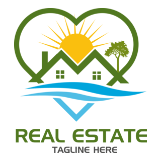 Real Estate Company Logo PNG Vector