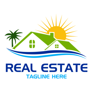 Real Estate Company Logo PNG Vector