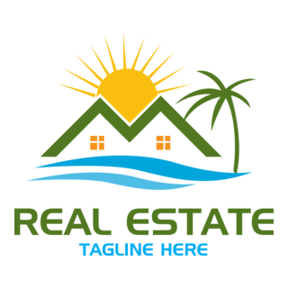 Real Estate Company Logo PNG Vector