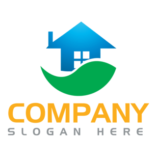 Real Estate Home Logo PNG Vector