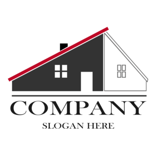 Real Estate House Logo PNG Vector