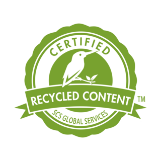 Recycled Content Certified by SCS Global Services Logo PNG Vector