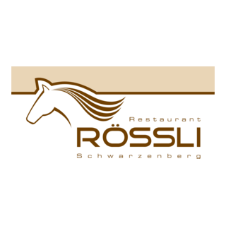 Restaurant Rössli Schwarzenberg Logo PNG Vector