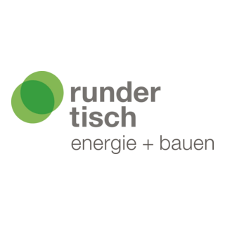 Runder Tisch Energie und Bauen Logo PNG Vector