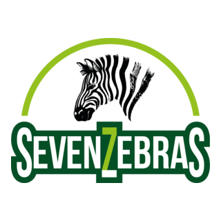 Seven Zebras Logo PNG Vector