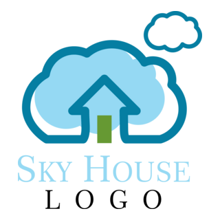 Sky House Logo PNG Vector