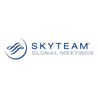 SkyTeam Global Meetings Logo PNG Vector