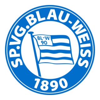 SpVg Blau-Weiss 90 Berlin Logo PNG Vector