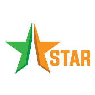 Star TV Show Media Logo PNG Vector