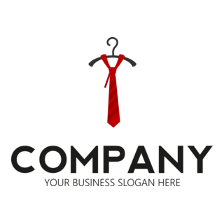 Tie Fashion Company Logo PNG Vector