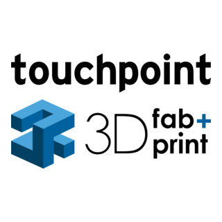 touchpoint 3D fab+print Logo PNG Vector