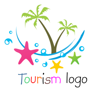 Tourism Travel Logo PNG Vector