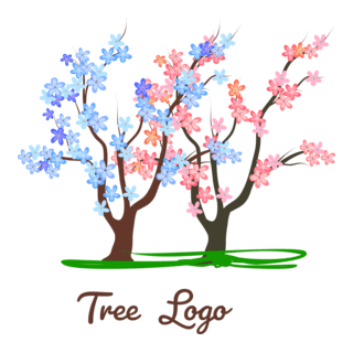 Tree Logo PNG Vector