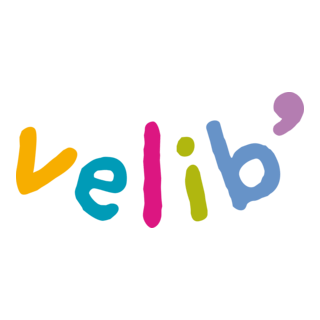 Velib Metropole Logo PNG Vector